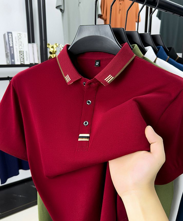 PrimeLine Accent Placket Polo