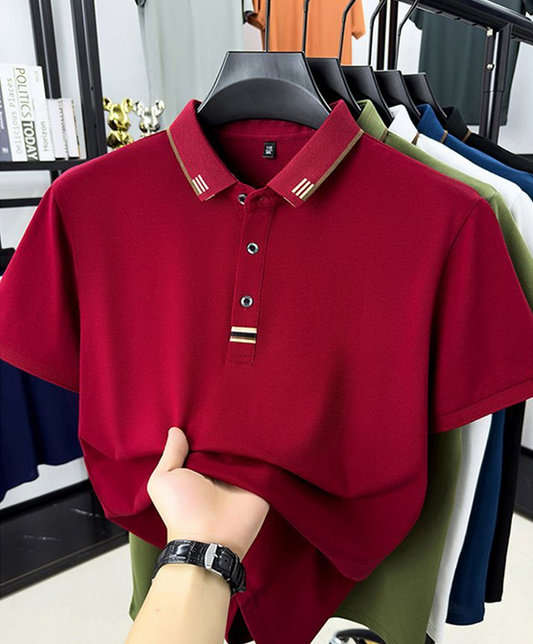 PrimeLine Accent Placket Polo