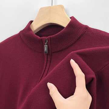 Emberline Quarter-Zip Knit Pullover