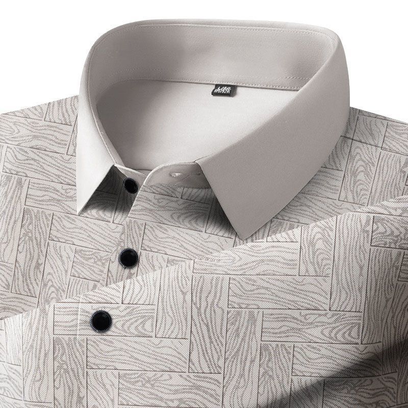 Regal Grid Weave Polo T-Shirt