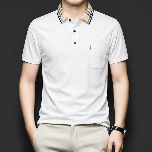 Casual Pocket Polo T-Shirt