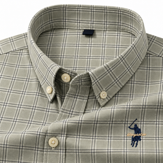 Crossline Embercheck Formal Shirt