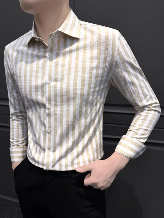 Echelon Vertical Weave Signature Shirt