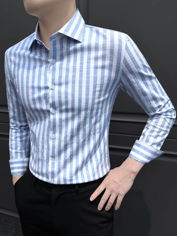 Echelon Vertical Weave Signature Shirt