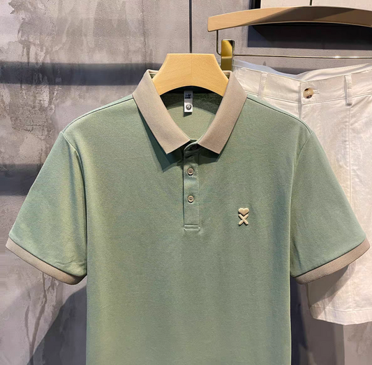 Vintage Sage Serenity Polo T-Shirt