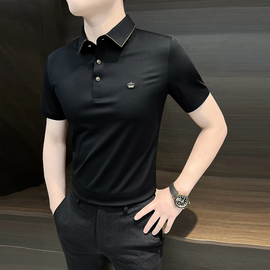 Royal Crest Edge Polo T-Shirt