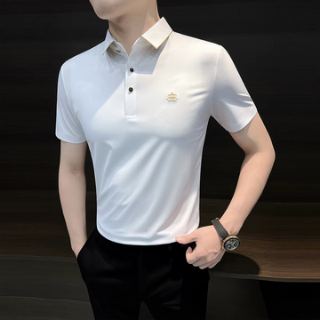 Royal Crest Edge Polo T-Shirt