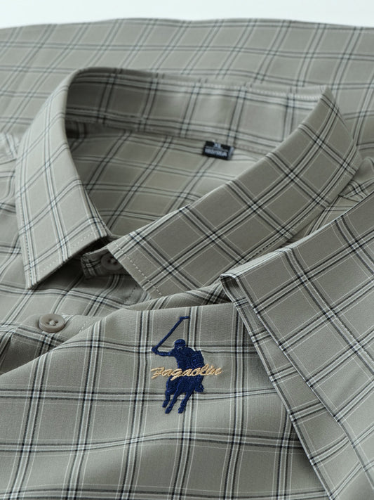 Crossline Embercheck Formal Shirt