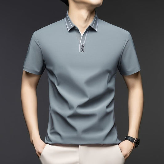 Slate Crestline Polo T-Shirt