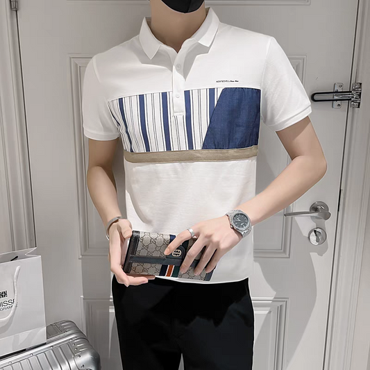 Urban Stripe Heritage Polo T-Shirt