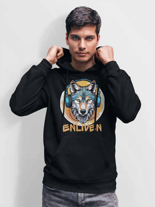 Rage Wolf Oversized Fit Hoodie