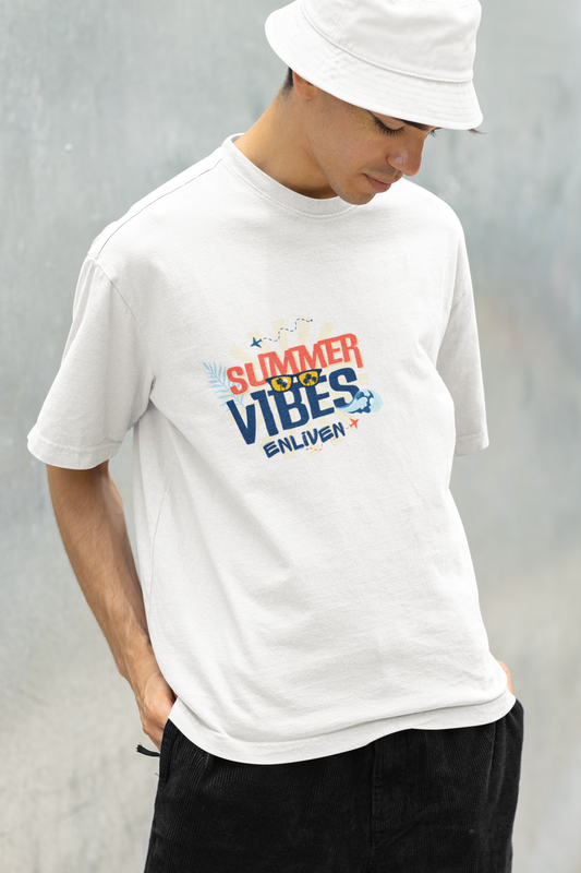 Exotic Summer Vibes Oversized T-Shirt